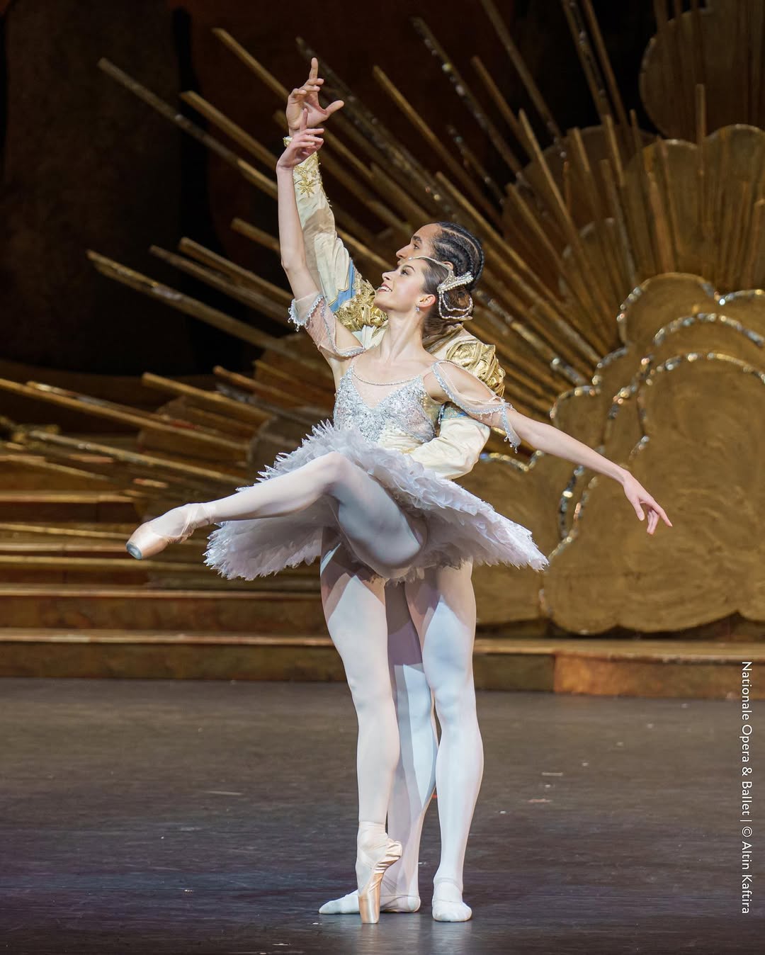 The Sleeping Beauty (Aurora) with David Ramos, Photo by Altin Kaftira